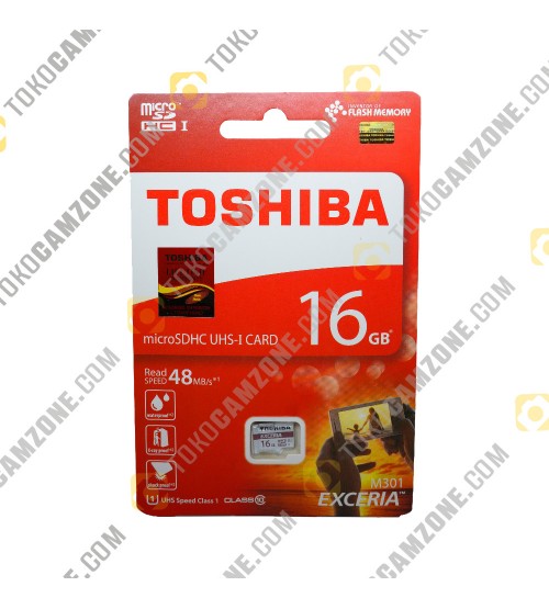 Toshiba Exceria Micro SDHC UHS-I 48MB/s 16GB Class 10